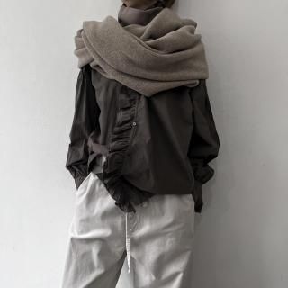 ALWEL<br>FLEECE STOLE PO / Mocha