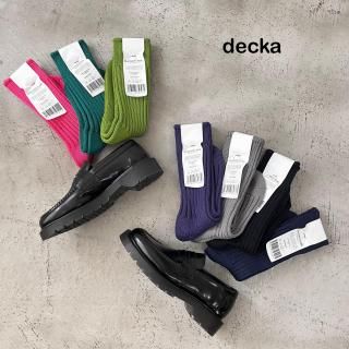 decka<br>Organic Ribbed Socks / Long