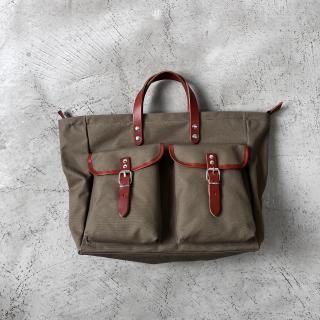 Zilla<br> CROSS BODY BAG / Green  Cognac<img class='new_mark_img2' src='https://img.shop-pro.jp/img/new/icons64.gif' style='border:none;display:inline;margin:0px;padding:0px;width:auto;' />