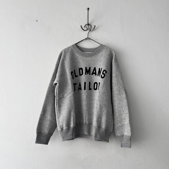 トップス OLDMAN'S TAILOR OMT CREW SWEAT(Kimou) OLDMANS TAILOR[オールドマンズ テーラー]OMT RUBBER PRINT CREW