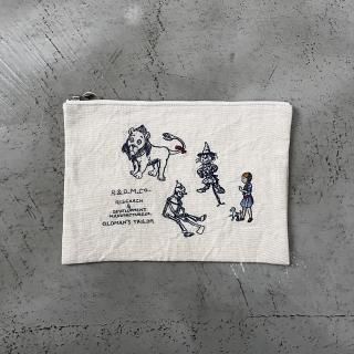 R&D.M.Co-<br> OZ EMBRODIARY POUCH<img class='new_mark_img2' src='https://img.shop-pro.jp/img/new/icons64.gif' style='border:none;display:inline;margin:0px;padding:0px;width:auto;' />