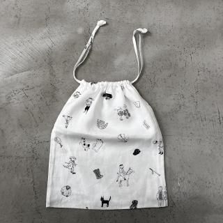 R&D.M.Co-<br>  B.S PRINT  DRAWSTRING BAGL)