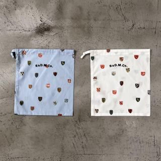 R&D.M.Co-<br> COAT OF ARMS  DRAWSTRING BAGS)