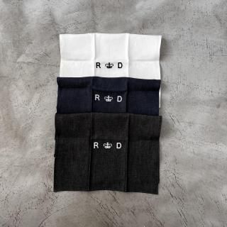R&D.M.Co- <br> LINEN DENIM KITCHEN CLOTH