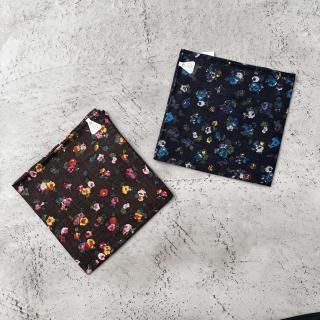 R&D.M.Co- V/F  LINEN  HANDKERCHIEF