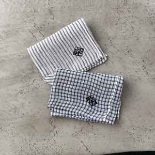 R&D.M.Co- LINEN HANDKERCHIEF