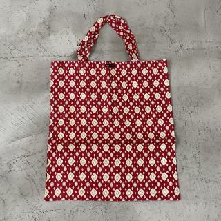 R&D.M.Co-<br>   LINEN MOTIF PRINT TOTE   BAG