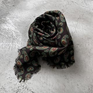 R&D.M.Co- PAISLEY PRINT  GAUZE SHAWL