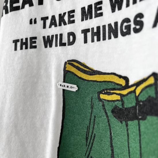 R&D.M.Co-☆今期新品MEN'S GREEN BOOT L/T SHIRT R&D.M.Co- MEN'S GREEN BOOT L/T SHIRT / White - ＋ING MARKET