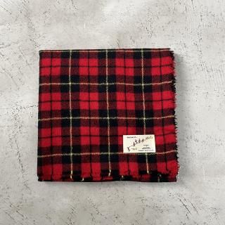 R&D.M.Co-<br>WOOL TARTAN CHECK BLANKET