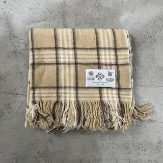 R&D.M.Co-<br> BLANKET / British Tartan(Beige)