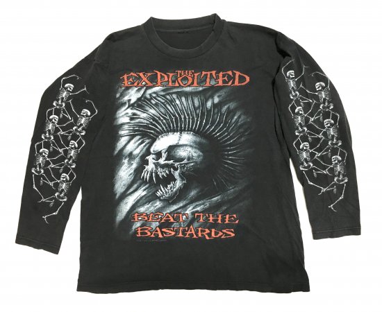 EXPLOITED T-SHIRT ロングスリーブ Tシャツ (USED) - KITAYA Online Store