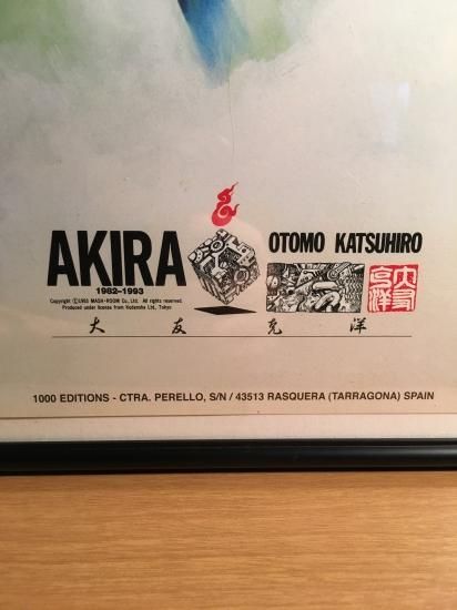 大友克洋 AKIRA セル画展 B2 ポスター 鉄雄 OTOMO アキラ - メルカリ
