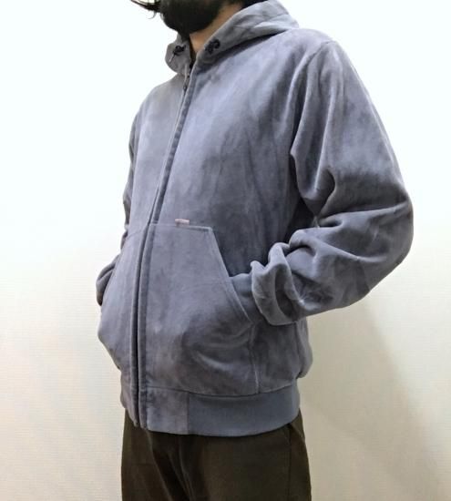 CARHARTT ベロアパーカー ホワイトグレー MEDIUM (USED