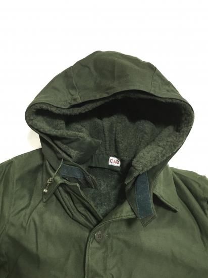 スウェーデン軍 M-59 フィールドコート用 フード (Dead Stock