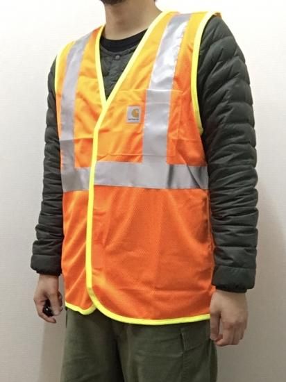 Carhartt メッシュ リフレクターベスト - KITAYA Online Store Carhartt メッシュ リフレクターベスト - KITAYA Online Store
