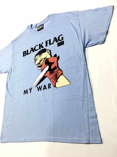 BLACK FLAG ブラックフラッグ MY WAR T-SHIRT - KITAYA Online Store