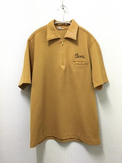 【新品、本物、当店在庫だから安心】 70's Angel Town ボウリングシャツ Mサイズ (USED) - KITAYA ウェア・シャツ