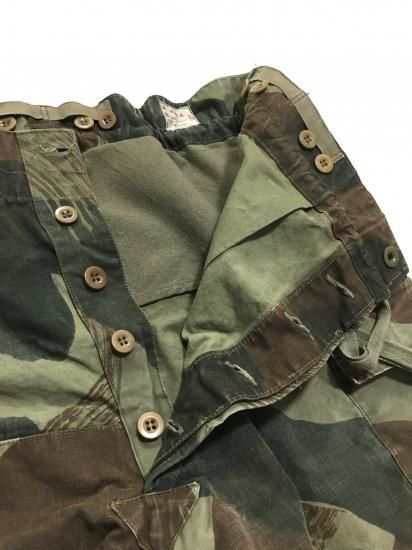 50s ベルギー軍 ブラッシュストロークカモ オーバー パンツ 50s ベルギー軍 ブラッシュストロークカモ オーバー パンツ