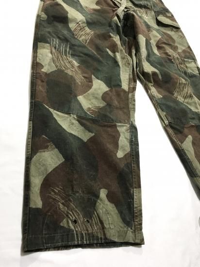 50s ベルギー軍 ブラッシュストロークカモ オーバー パンツ 50s ベルギー軍 ブラッシュストロークカモ オーバー パンツ