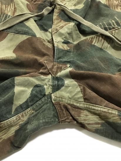 50s ベルギー軍 ブラッシュストロークカモ オーバー パンツ 50s ベルギー軍 ブラッシュストロークカモ オーバー パンツ