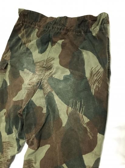 50s ベルギー軍 ブラッシュストロークカモ オーバー パンツ 50s ベルギー軍 ブラッシュストロークカモ オーバー パンツ