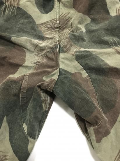 50s ベルギー軍 ブラッシュストロークカモ オーバー パンツ 50s ベルギー軍 ブラッシュストロークカモ オーバー パンツ