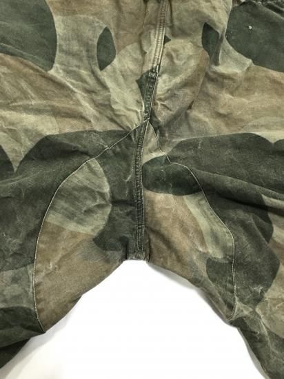 50s ベルギー軍 ブラッシュストロークカモ オーバー パンツ