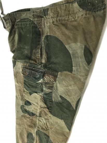 50s ベルギー軍 ブラッシュストロークカモ オーバー パンツ 50s ベルギー軍 ブラッシュストロークカモ オーバー パンツ
