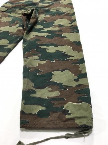 50s ベルギー軍　ジグソーカモM58カーゴパンツ 50's 50s ベルギー軍 M58 ジグソーカモオーバーパンツ ユーロ
