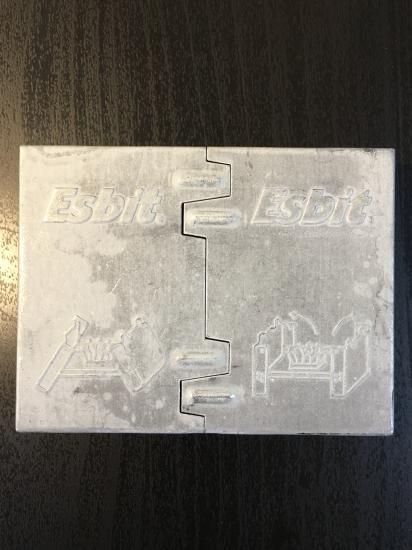 激レア　WW2期の物と思われるエスビットポケットストーブです！ レア☆ドイツ製 Esbit エスビット ポケットストーブ 筆記体 未