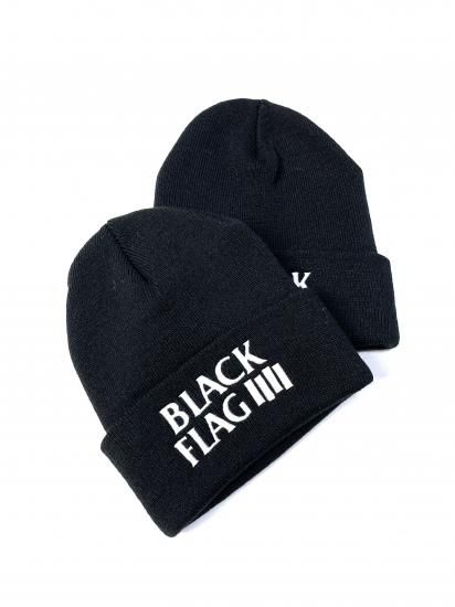 BLACK FLAG ブラックフラッグ 刺繍LOGO ニットキャップ - KITAYA BLACK FLAG ブラックフラッグ 刺繍LOGO ニットキャップ - KITAYA