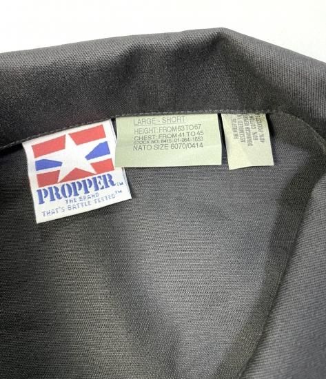 PROPPER プロッパー BDUジャケット ノンリップ ブラック L-S PROPPER プロッパー BDUジャケット ノンリップ ブラック L-S