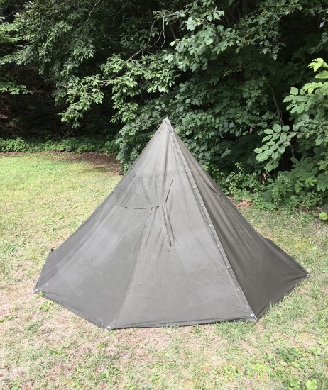 アウトドア テント/タープ ハンガリー軍 軍幕 ポンチョ テント 2枚 USED良品 高品質 www.m 