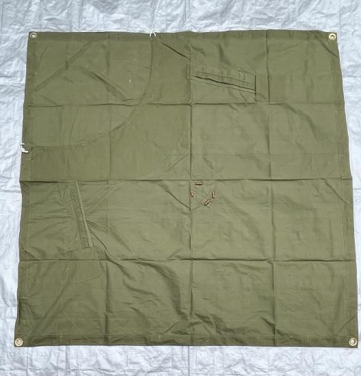ルーマニア軍 コットン ポンチョ テントシート (Dead Stock ルーマニア軍 コットン ポンチョ テントシート (Dead Stock