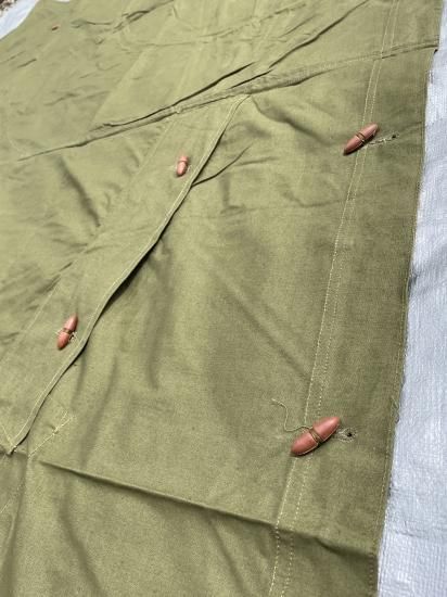 ルーマニア軍 コットン ポンチョ テントシート (Dead Stock ルーマニア軍 コットン ポンチョ テントシート (Dead Stock