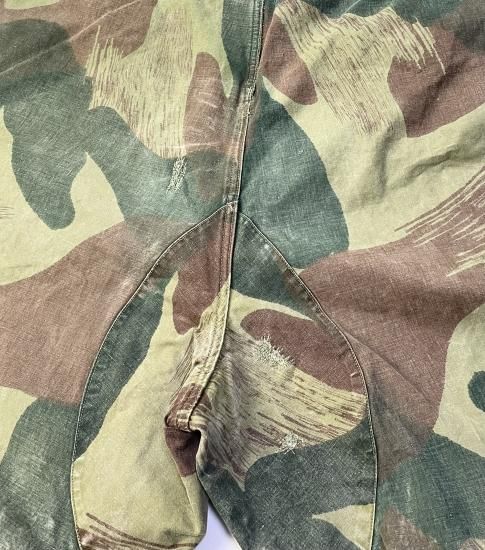 50s ベルギー軍 前期型 ブラッシュストロークカモ オーバーパンツ 5 ベルギー軍 50s ブラッシュストロークカモ オーバーパンツ 前期