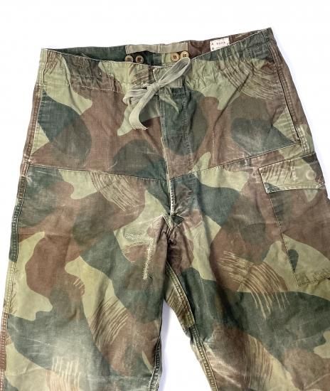 50s ベルギー軍 ブラッシュストロークカモ オーバー パンツ 5 50s ベルギー軍 ブラッシュストロークカモ オーバー パンツ 5