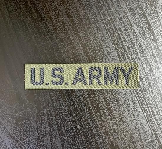 アメリカ軍 U.S.ARMY テープ ミリタリーパッチ (Dead Stock アメリカ軍 U.S.ARMY テープ ミリタリーパッチ (Dead Stock
