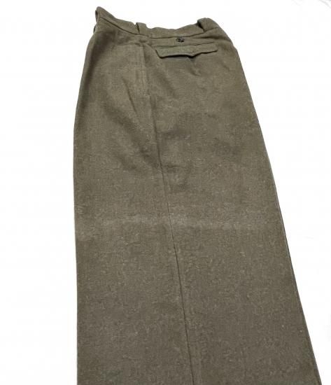 フランス軍M52ウールパンツがデッドストックにて入荷しました