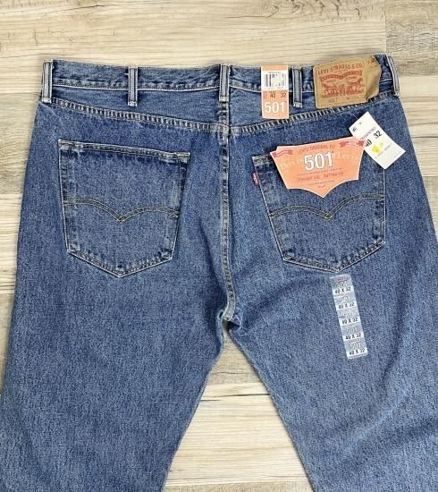 Levi's 501 Original ストーンウォッシュ デニムジーンズ 40x32