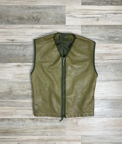 イギリス軍 レザー ジャーキンベスト DPM 170/96 (USED) - KITAYA Online Store