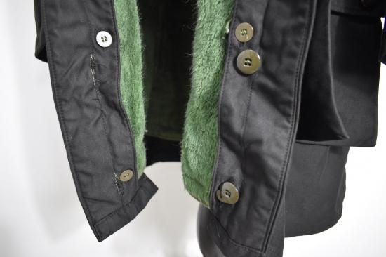 70's スウェーデン軍 M59 後染め フィールドコート ライナー付き 70's スウェーデン軍 M59 後染め フィールドコート ライナー付き