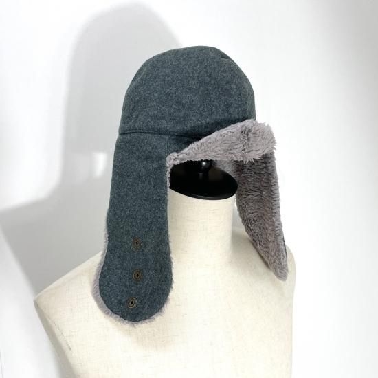 超人気新品 スイス軍 Store Online KITAYA - (USED) 59 ボアキャップ ウィンター 帽子