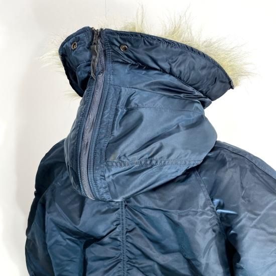 90's ALPHA Industries N-2B フライトジャケット NAVY Large 90's ALPHA Industries N-2B フライトジャケット NAVY Large