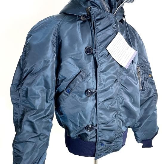 90's ALPHA Industries N-2B フライトジャケット NAVY Large 90's ALPHA Industries N-2B フライトジャケット NAVY Large