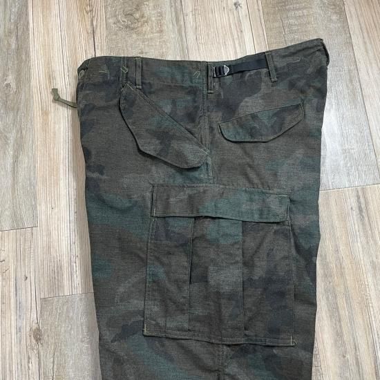 80's アメリカ軍 M-65 フィールドカーゴパンツ ウッドランドカモ