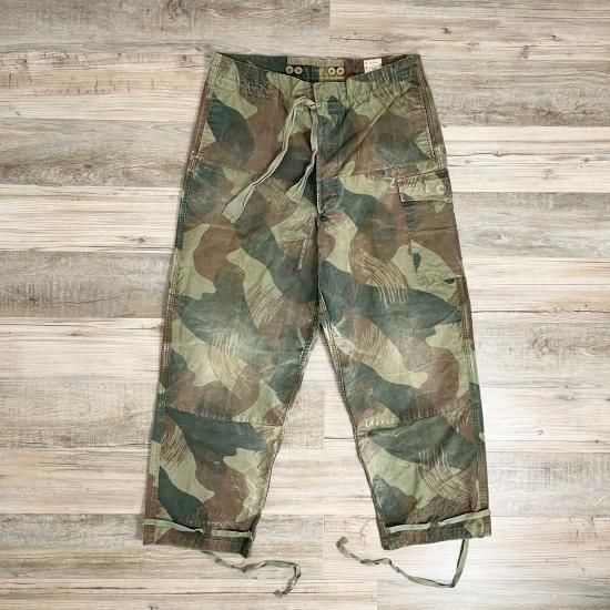 50s ベルギー軍 ブラッシュストロークカモ オーバー パンツ 5 50s ベルギー軍 ブラッシュストロークカモ オーバー パンツ 5