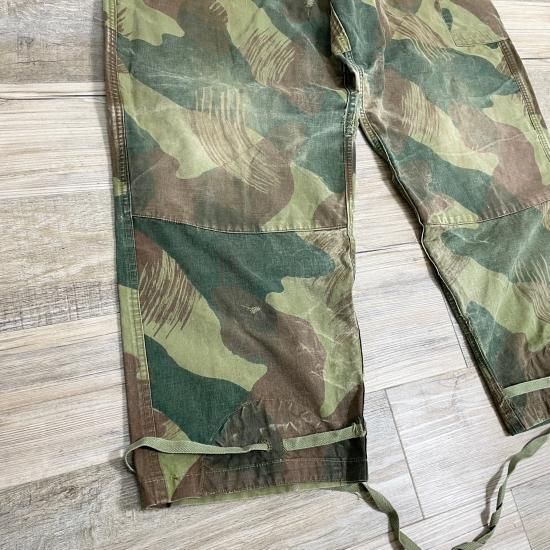 50s ベルギー軍 ブラッシュストロークカモ オーバー パンツ 5 50s ベルギー軍 ブラッシュストロークカモ オーバー パンツ 5