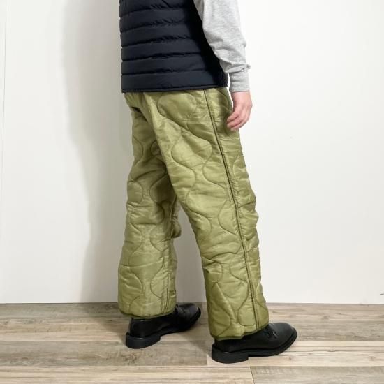 アメリカ軍 Remake M-65 フィールドパンツ キルティングライナー